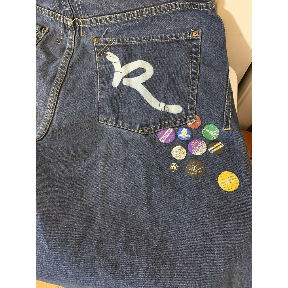 Vtg Rocawear Denim‎ Shorts Men’s Sz 38 Blue